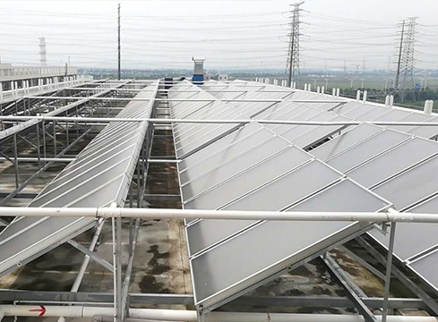 云顶4008游戏官网热能科技（杏坛）员工宿舍楼太阳能热水工程